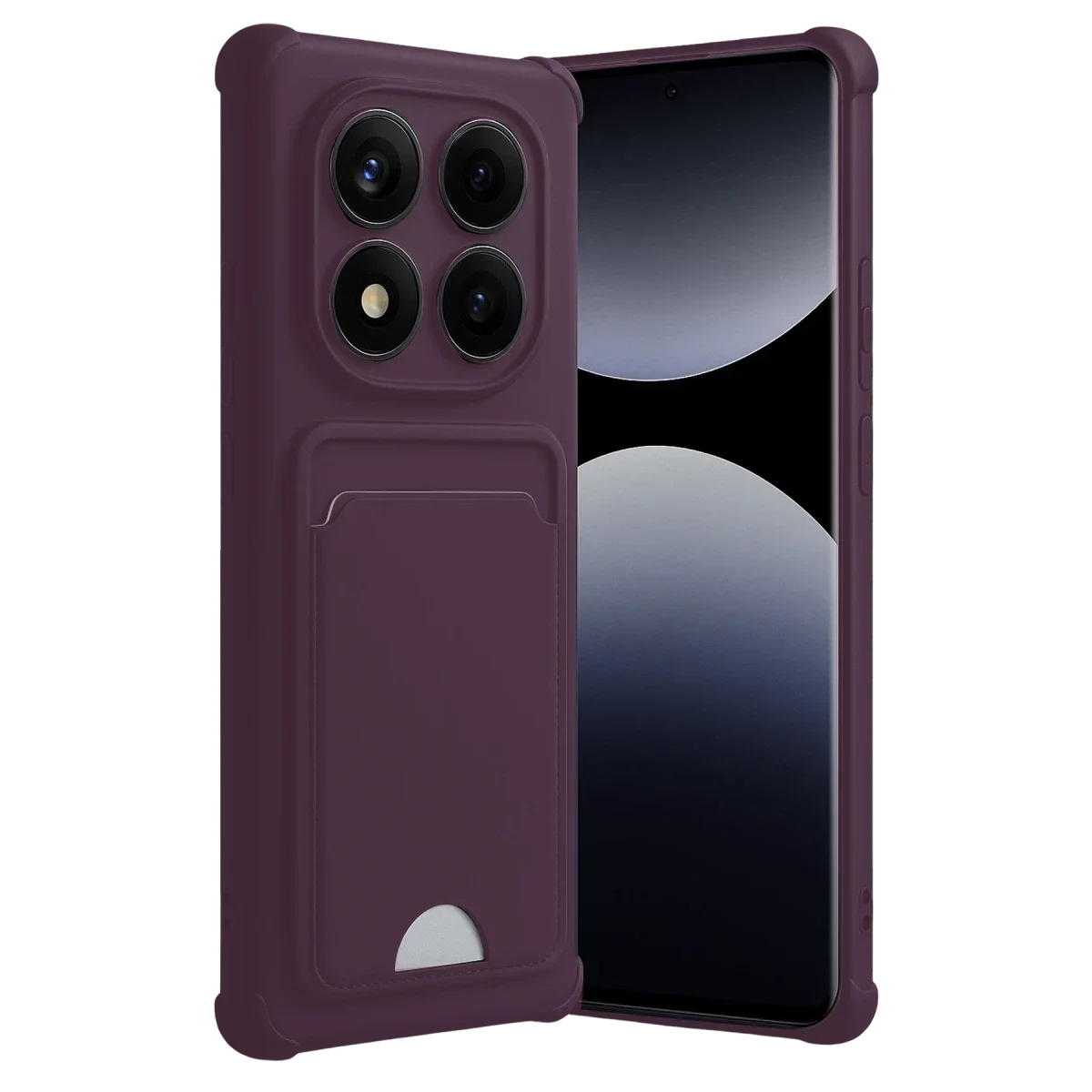 Xiaomi Redmi Note 14 Pro 5G Kelvin Kartvizitli Silikon - Derin Mor Xiaomi Redmi Note 14 Pro 5G Kelvin Kartvizitli Silikon - Derin Mor