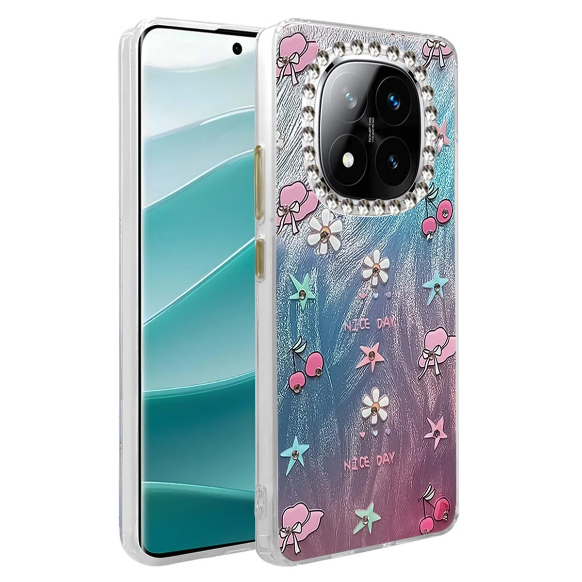 Xiaomi Redmi Note 14 Pro 4g Kılıf Blade Aynalı Desenli Kapak - Desen 4 Xiaomi Redmi Note 14 Pro 4g Kılıf Blade Aynalı Desenli Kapak - Desen 4