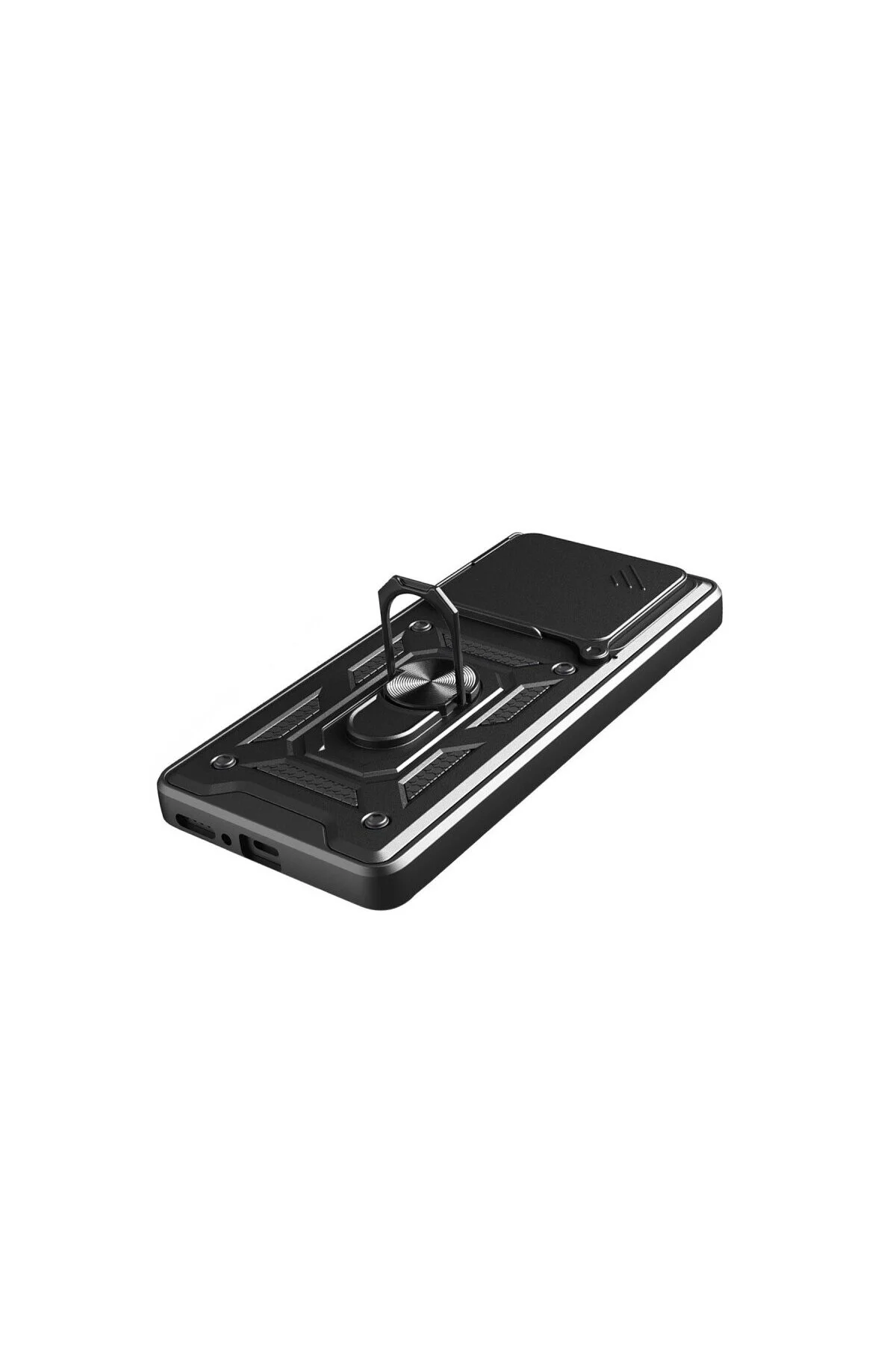 Xiaomi Redmi Note 14 4g Pars Lens Yüzüklü Silikon - Siyah Xiaomi Redmi Note 14 4g Pars Lens Yüzüklü Silikon - Siyah