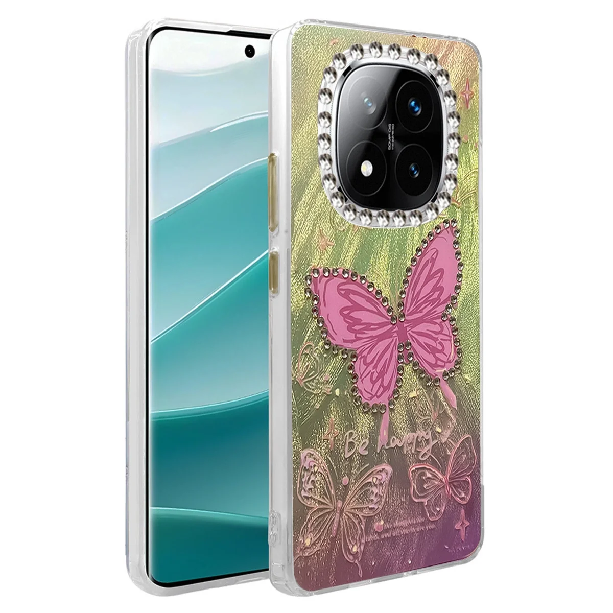 Xiaomi Redmi Note 14 Pro 5g Kılıf Blade Aynalı Desenli Kapak - Desen 5 Xiaomi Redmi Note 14 Pro 5g Kılıf Blade Aynalı Desenli Kapak - Desen 5