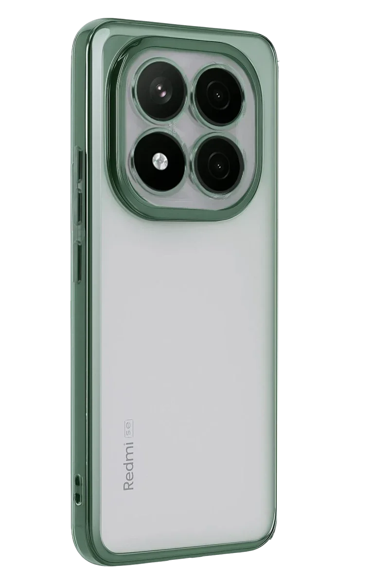 Xiaomi Redmi Note 14 Pro Plus Kılıf Razer Lensli Silikon - Yeşil Xiaomi Redmi Note 14 Pro Plus Kılıf Razer Lensli Silikon - Yeşil