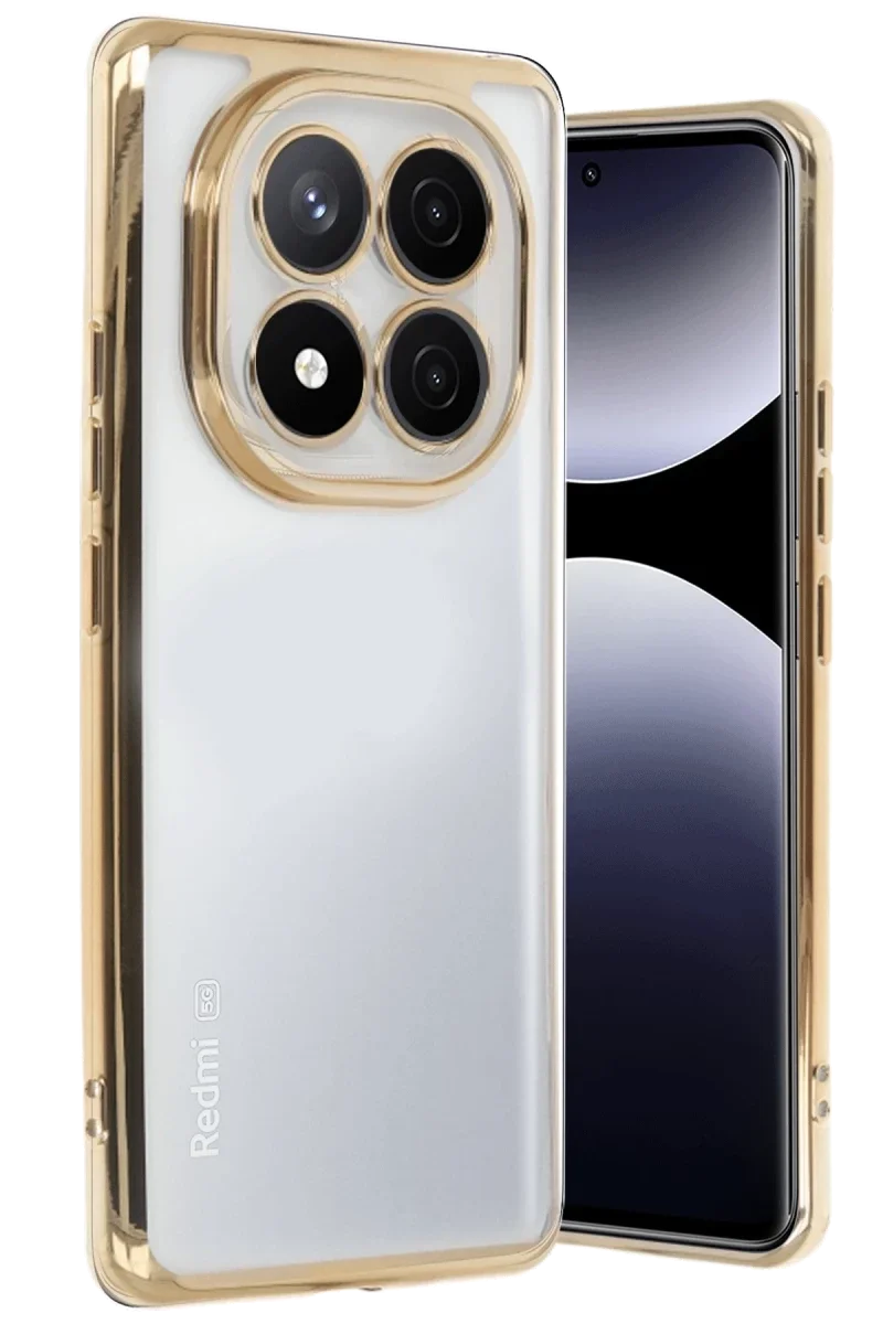 Xiaomi Redmi Note 14 Pro Plus Kılıf Razer Lensli Silikon - Gold Fiyatı, Yorumları ve Özellikleri