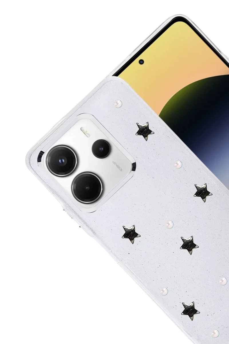 Xiaomi Redmi Note 14 4G Fiyonk Desenli Kapak - Desen 7 Xiaomi Redmi Note 14 4G Fiyonk Desenli Kapak - Desen 7