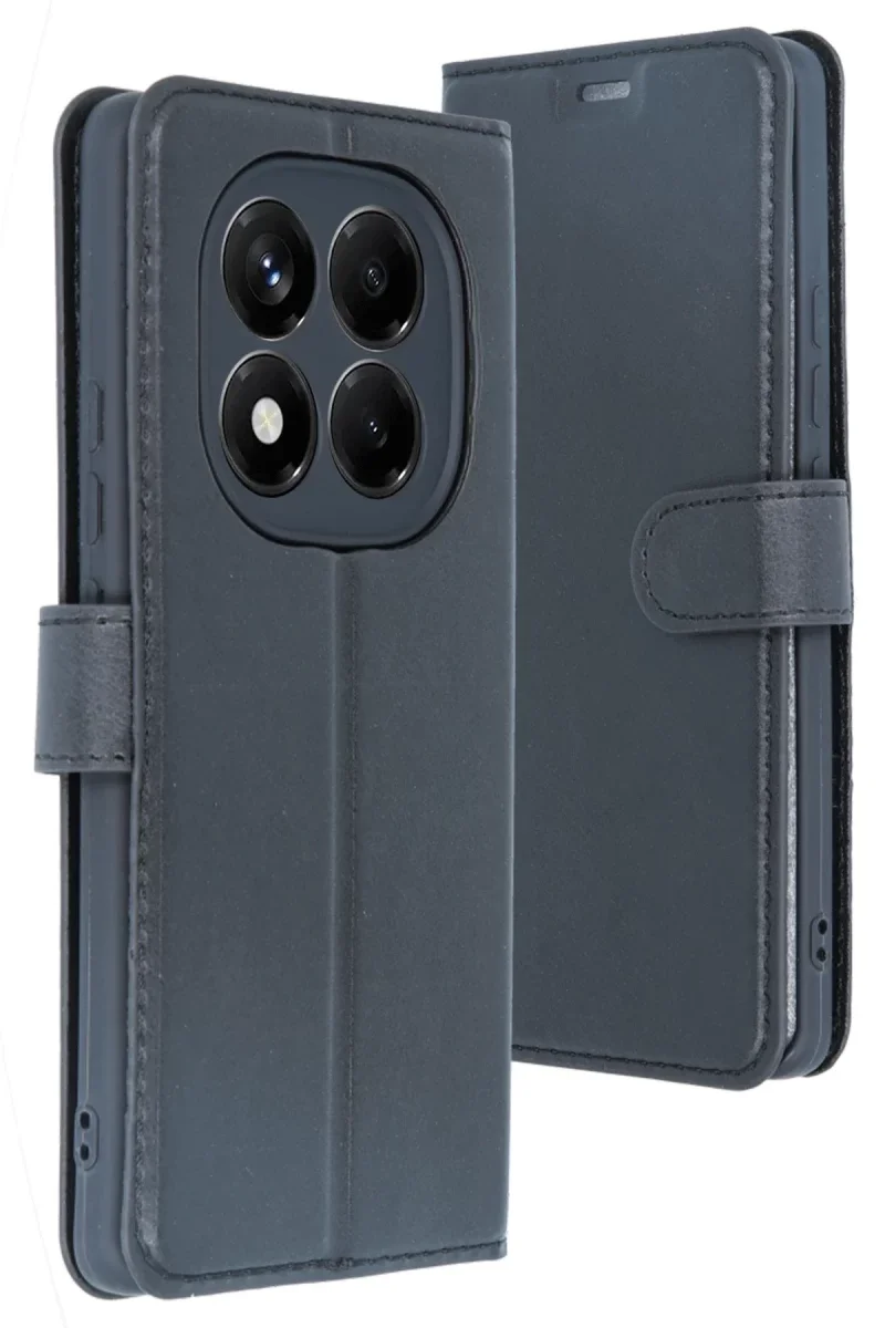 Xiaomi Redmi Note 14 4G Kılıf Trend S Plus Kapaklı Kılıf - Siyah Xiaomi Redmi Note 14 4G Kılıf Trend S Plus Kapaklı Kılıf - Siyah