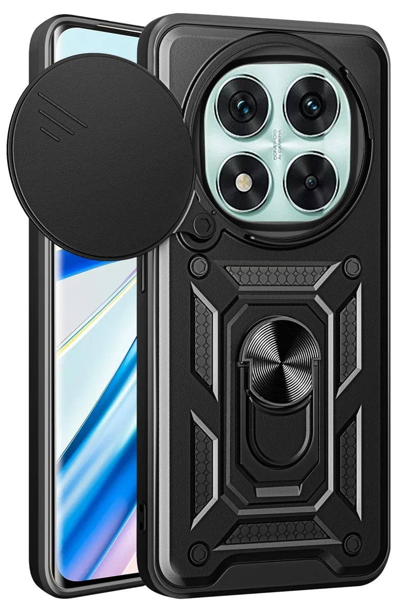 Xiaomi Redmi Note 14 Pro 5G Kılıf Pars Lens Yüzüklü Silikon - Siyah Fiyatı, Yorumları ve Özellikleri