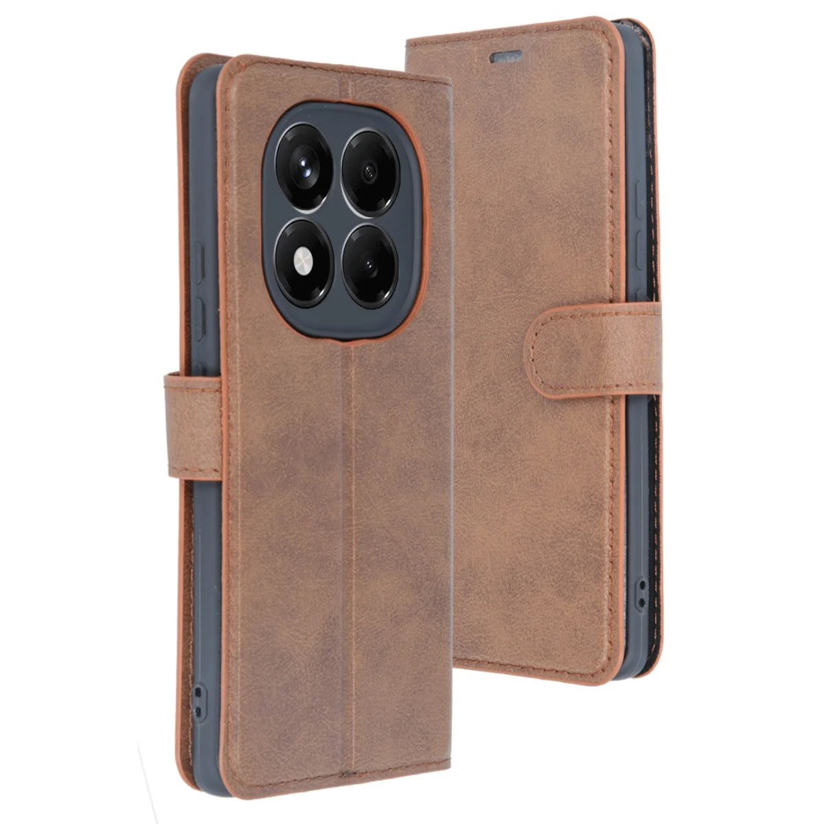 Xiaomi Redmi Note 14 Pro 5g Kılıf Trend S Plus Kapaklı Kılıf - Taba Xiaomi Redmi Note 14 Pro 5g Kılıf Trend S Plus Kapaklı Kılıf - Taba