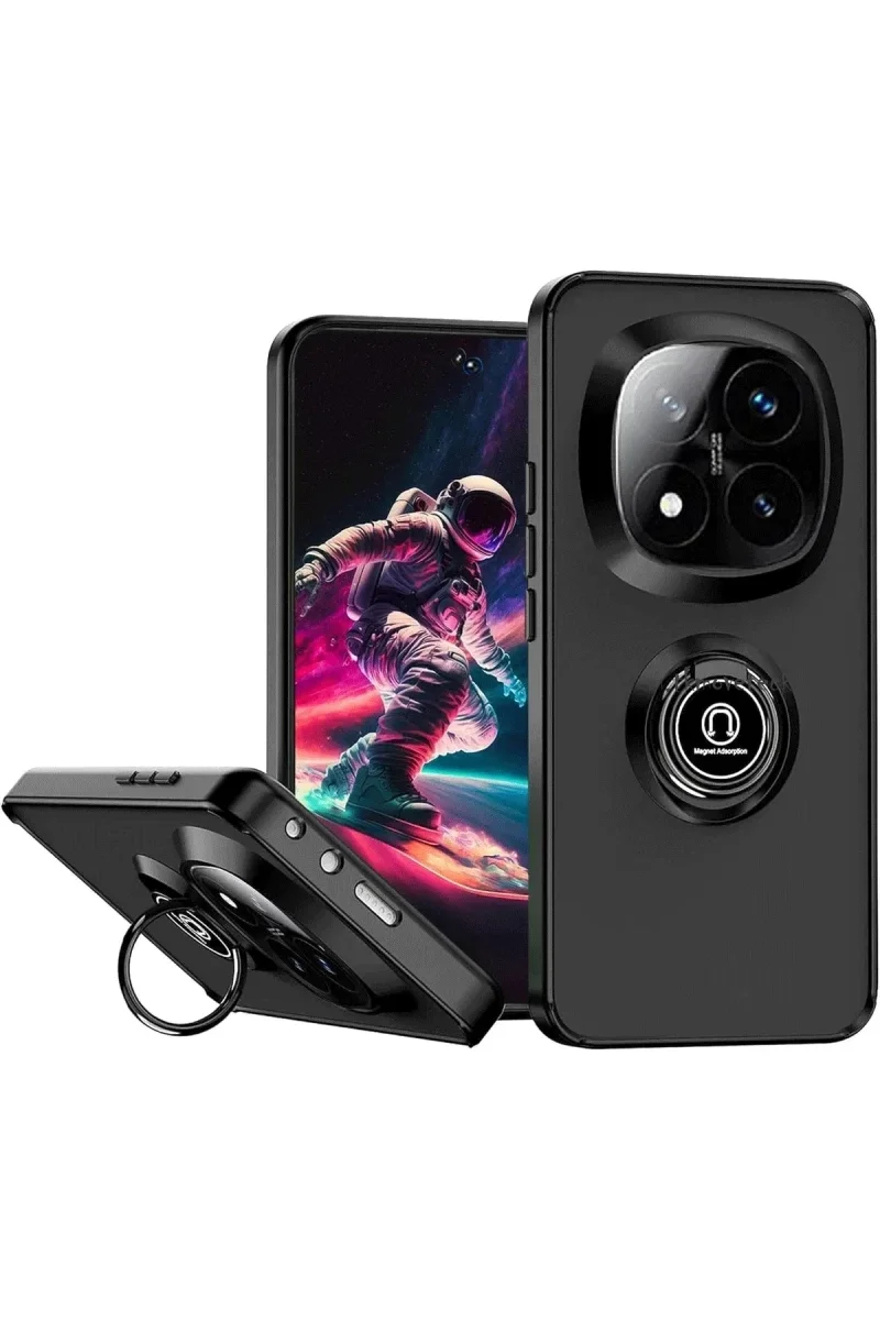 Xiaomi Redmi Note 14 Pro Plus Kılıf Montreal Yüzüklü Silikon Kapak - Siyah Fiyatı, Yorumları ve Özellikleri