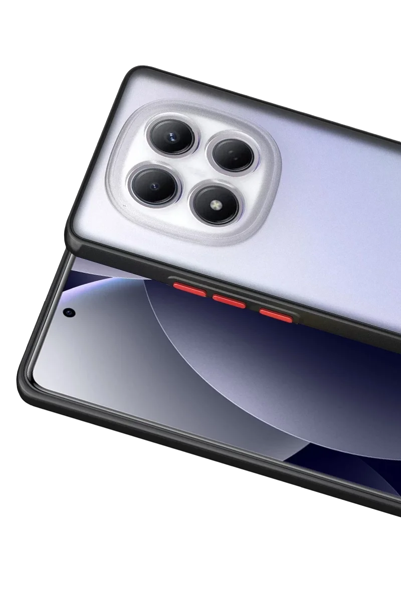 Xiaomi Redmi Note 15 Pro 4G Montreal Silikon Kapak - Siyah Xiaomi Redmi Note 15 Pro 4G Montreal Silikon Kapak - Siyah