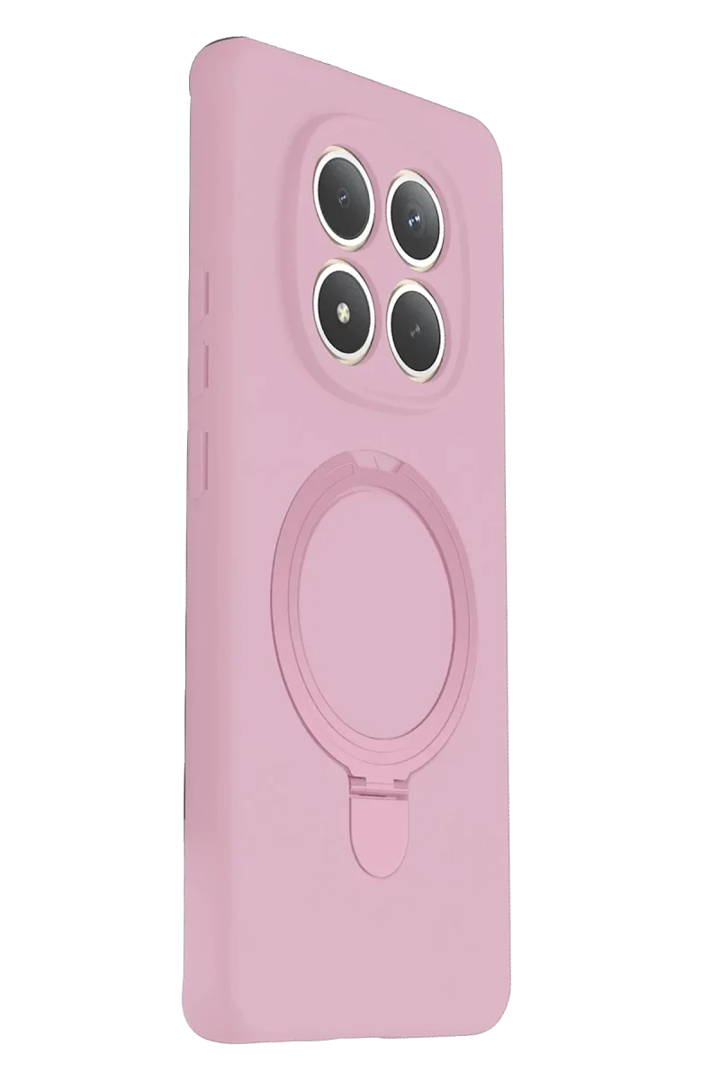 Xiaomi Redmi Note 15 4G Regal Magsafe Standlı Kapak - Açık Pembe Xiaomi Redmi Note 15 4G Regal Magsafe Standlı Kapak - Açık Pembe