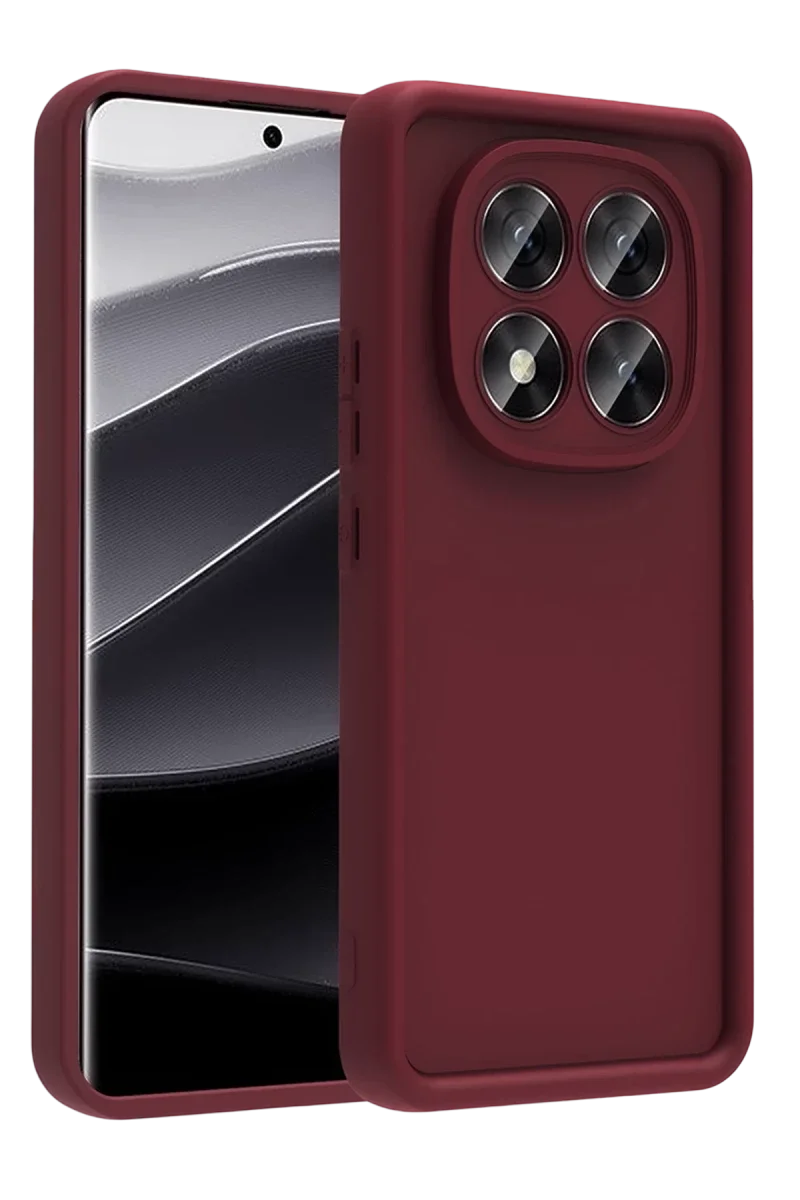 Xiaomi Redmi Note 15 4G Viera Silikon - Bordo