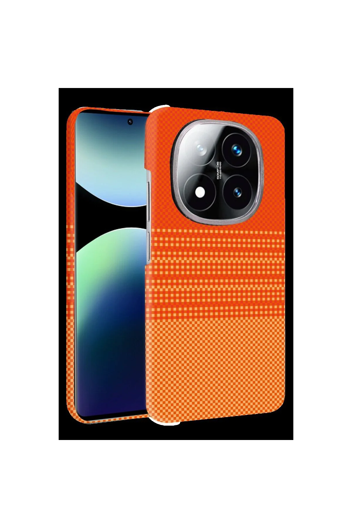 Xiaomi Redmi Note 15 Pro 4g Vega Magsafe Kapak - Turuncu Xiaomi Redmi Note 15 Pro 4g Vega Magsafe Kapak - Turuncu