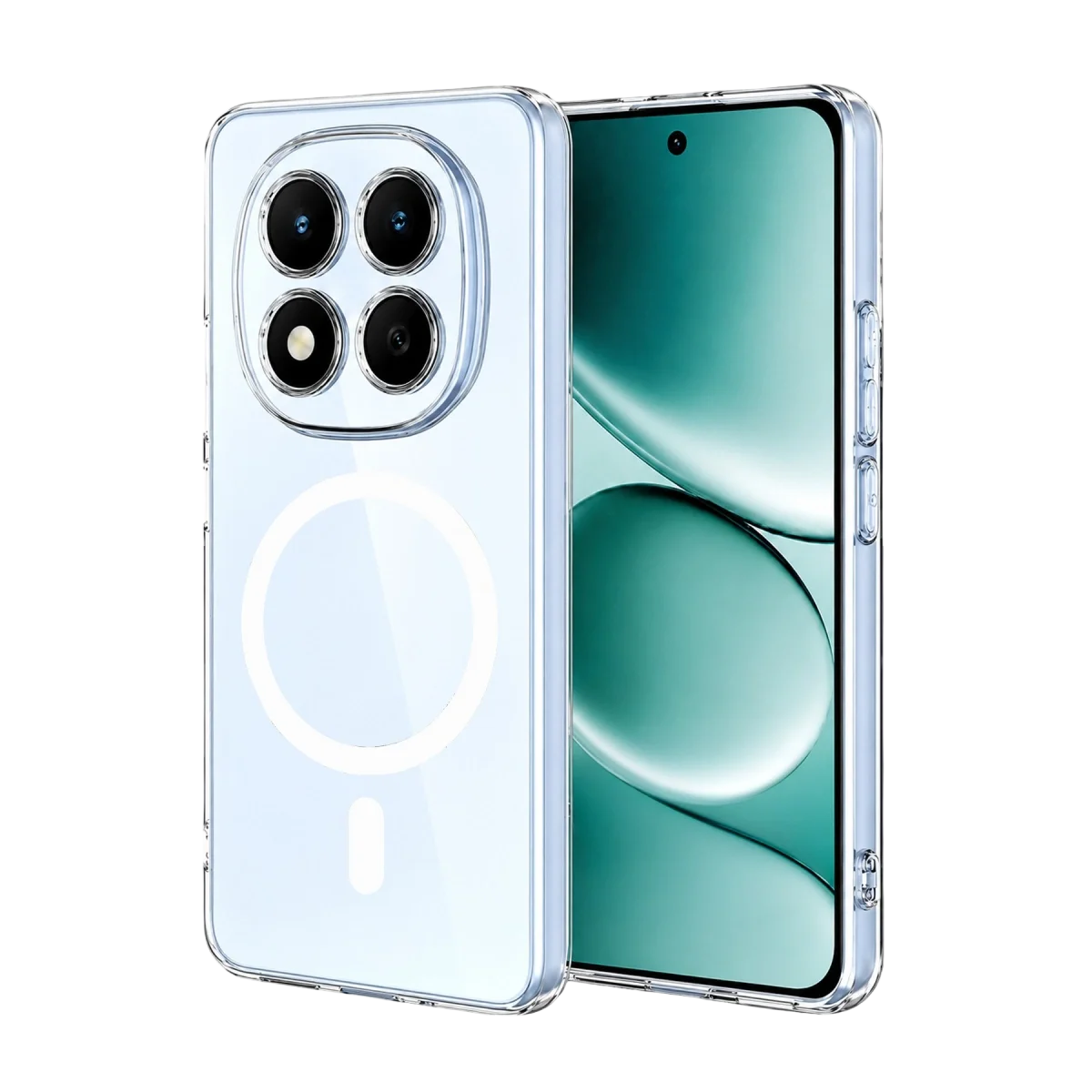 Xiaomi Redmi Note 15 Pro Plus 5g Combo Sert Şeffaf Magsafe Kapak - Şeffaf Xiaomi Redmi Note 15 Pro Plus 5g Combo Sert Şeffaf Magsafe Kapak - Şeffaf