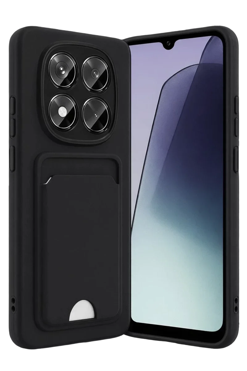 Xiaomi Redmi Note 15 Pro 5G Kelvin Kartvizitli Silikon - Siyah Xiaomi Redmi Note 15 Pro 5G Kelvin Kartvizitli Silikon - Siyah