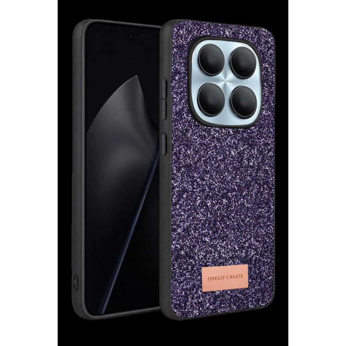 Xiaomi Redmi Note 15 Pro 5g ile Uyumlu Bright Simli Kapak - Derin Mor Boncuk İşlemeli Şık Telefon Kılıfı Fiyatı, Yorumları ve Özellikleri