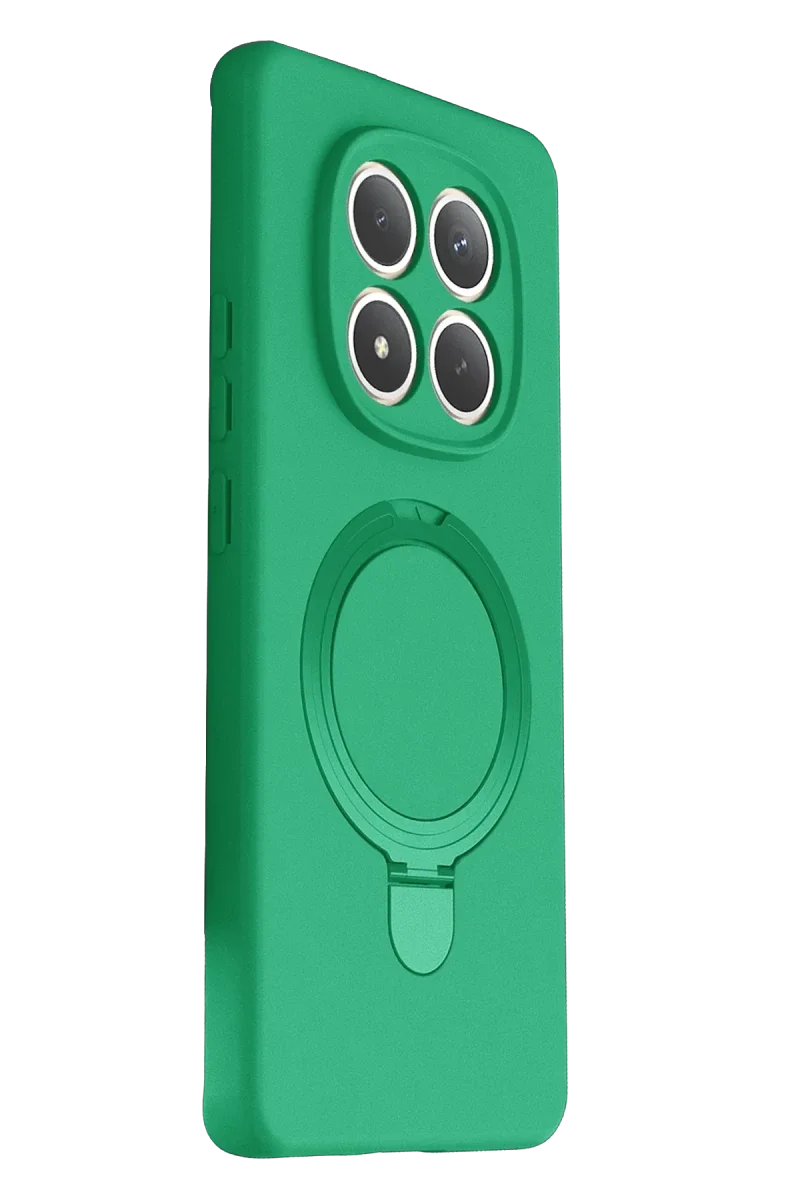 Xiaomi Redmi Note 15 4G Regal Magsafe Standlı Kapak - Yeşil