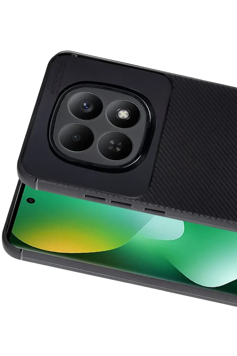 Xiaomi Redmi Note 15 Pro 5G Auto Focus Karbon Kapak - Siyah Xiaomi Redmi Note 15 Pro 5G Auto Focus Karbon Kapak - Siyah