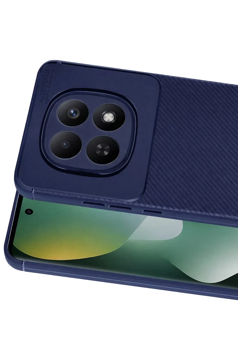Xiaomi Redmi Note 15 Pro Plus 5G Auto Focus Karbon Kapak - Lacivert