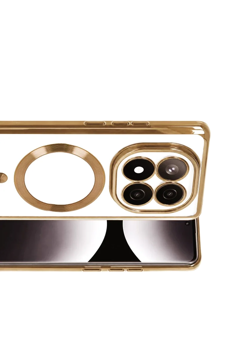 Xiaomi Redmi Note 15 Pro Plus 5G Kross Magneticsafe Kapak - Gold