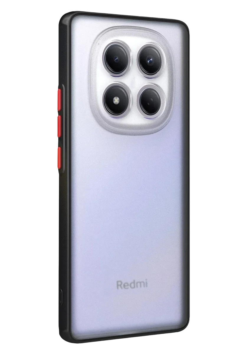 Xiaomi Redmi Note 15 4G Montreal Silikon Kapak - Siyah Xiaomi Redmi Note 15 4G Montreal Silikon Kapak - Siyah
