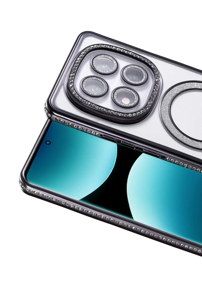 Xiaomi Redmi Note 15 Pro Plus 5G Joke Simli Magneticsafe Kılıf - Siyah Xiaomi Redmi Note 15 Pro Plus 5G Joke Simli Magneticsafe Kılıf - Siyah