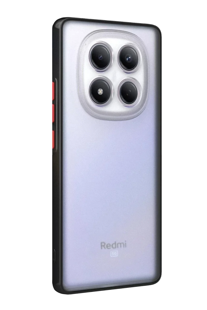 Xiaomi Redmi Note 15 Pro Plus 5G Montreal Silikon Kapak - Siyah Xiaomi Redmi Note 15 Pro Plus 5G Montreal Silikon Kapak - Siyah