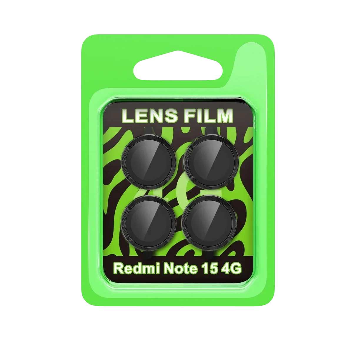 Xiaomi Redmi Note 15 4G Raze Metal Kamera Lens - Siyah Xiaomi Redmi Note 15 4G Raze Metal Kamera Lens - Siyah