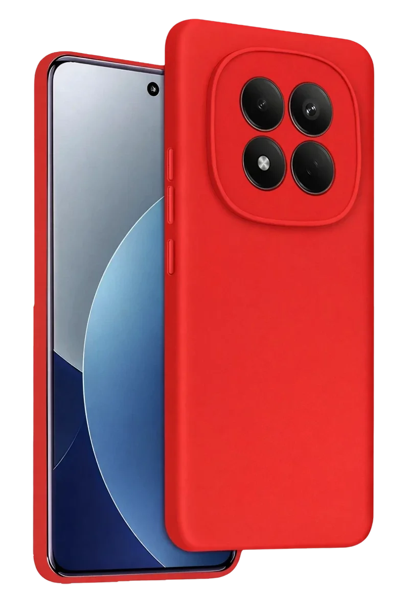 Xiaomi Redmi Note 15 Pro 5G First Silikon - Kırmızı Xiaomi Redmi Note 15 Pro 5G First Silikon - Kırmızı