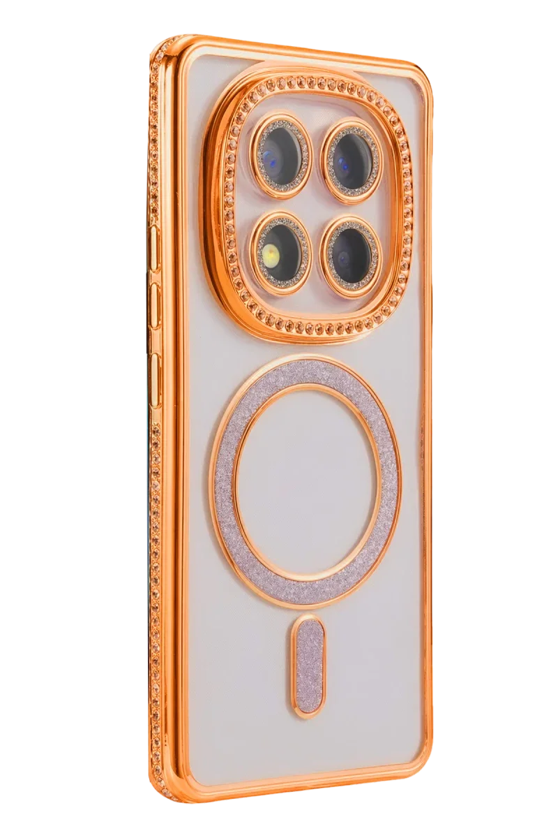 Xiaomi Redmi Note 15 Pro 4G Joke Simli Magneticsafe Kılıf - Turuncu Xiaomi Redmi Note 15 Pro 4G Joke Simli Magneticsafe Kılıf - Turuncu