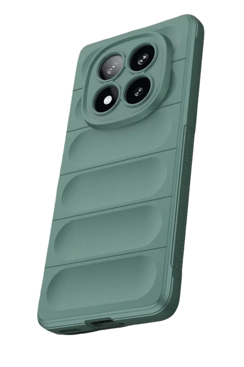 Xiaomi Redmi Note 15 4G Optimum Silikon - Koyu Yeşil