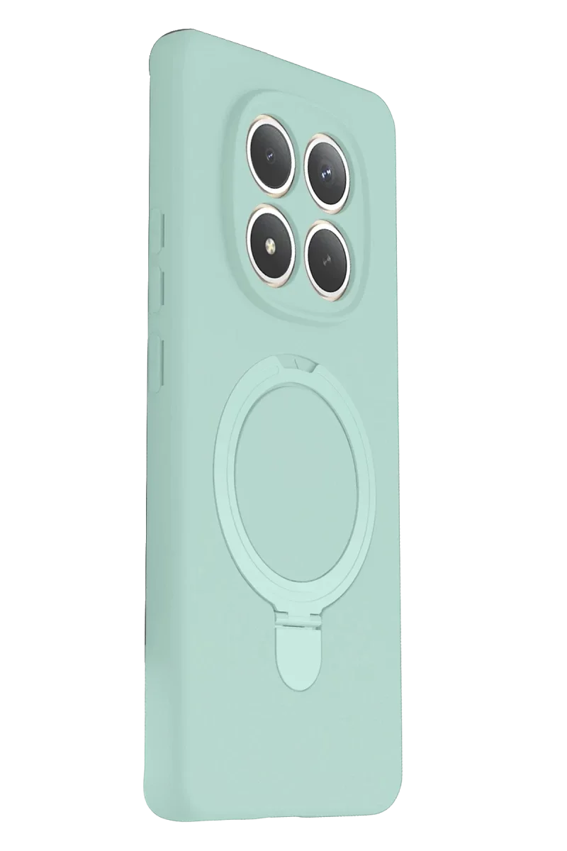 Xiaomi Redmi Note 15 4G Regal Magsafe Standlı Kapak - Su Yeşili Xiaomi Redmi Note 15 4G Regal Magsafe Standlı Kapak - Su Yeşili