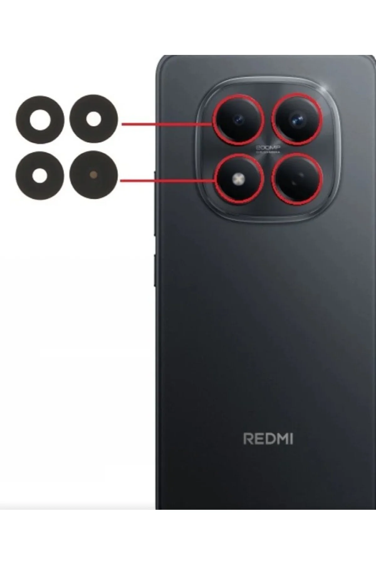 Xiaomi Redmi Note 15 Pro Kamera Camı
