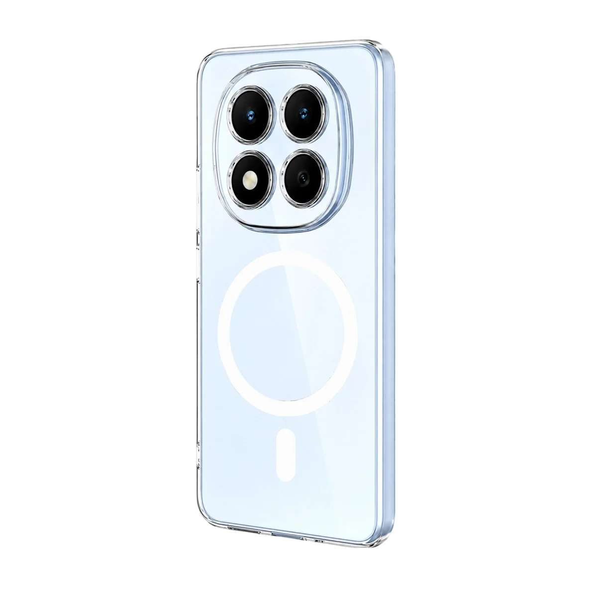 Xiaomi Redmi Note 15 Pro 5g Combo Sert Şeffaf Magsafe Kapak - Şeffaf