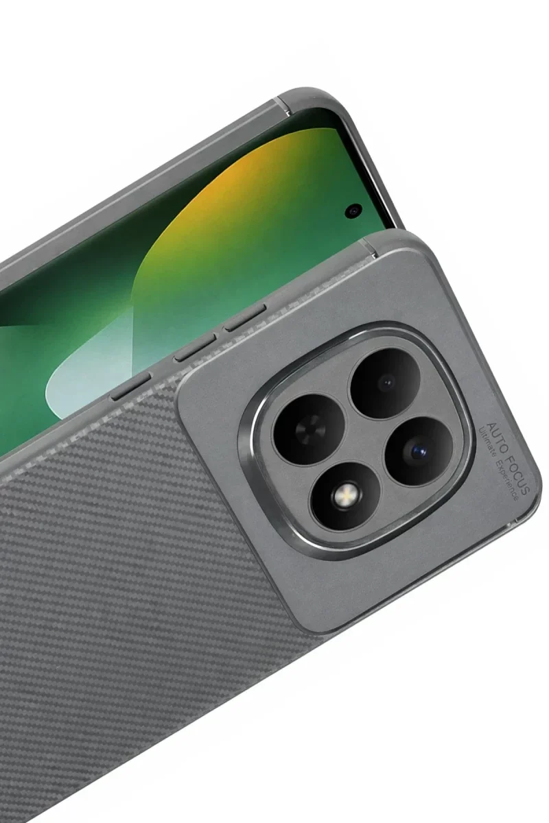 Xiaomi Redmi Note 15 Pro Plus 5G Auto Focus Karbon Kapak - Gri