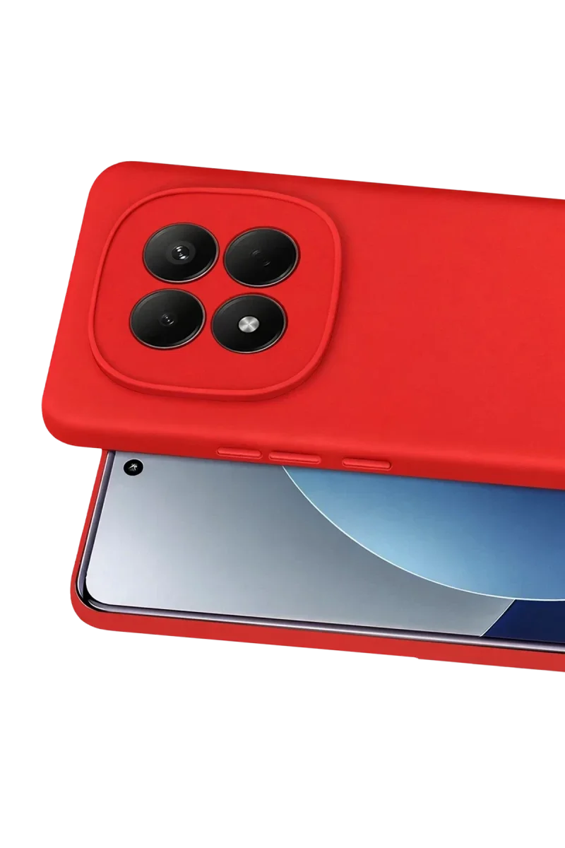 Xiaomi Redmi Note 15 Pro 5G First Silikon - Kırmızı Xiaomi Redmi Note 15 Pro 5G First Silikon - Kırmızı