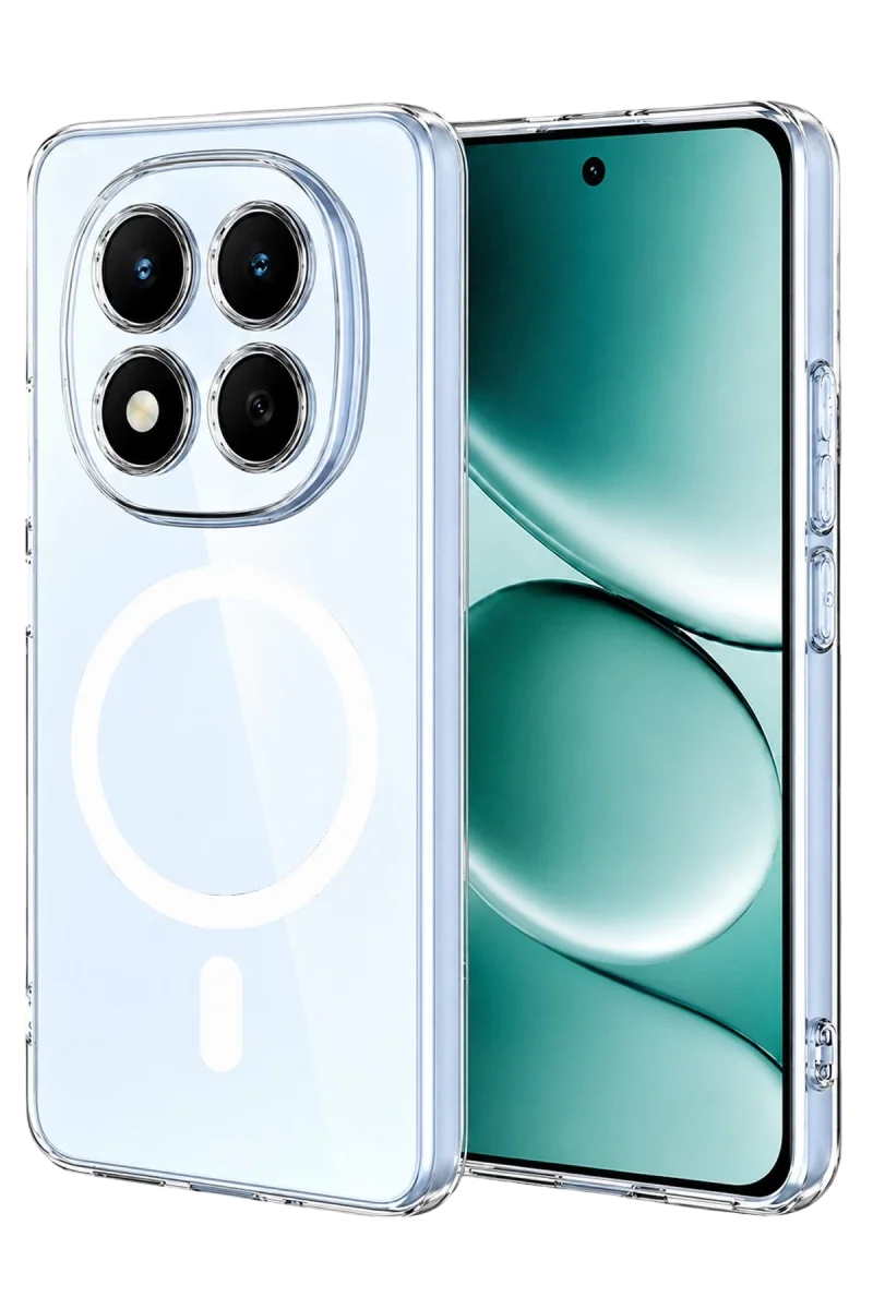 Xiaomi Redmi Note 15 Pro Plus 5G Combo Sert Şeffaf Magsafe Kapak - Şeffaf Xiaomi Redmi Note 15 Pro Plus 5G Combo Sert Şeffaf Magsafe Kapak - Şeffaf