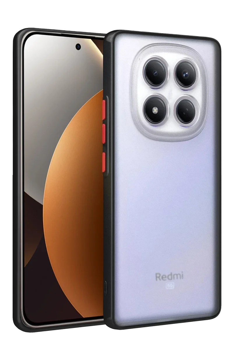 Xiaomi Redmi Note 15 Pro Plus 5G Montreal Silikon Kapak - Siyah Xiaomi Redmi Note 15 Pro Plus 5G Montreal Silikon Kapak - Siyah