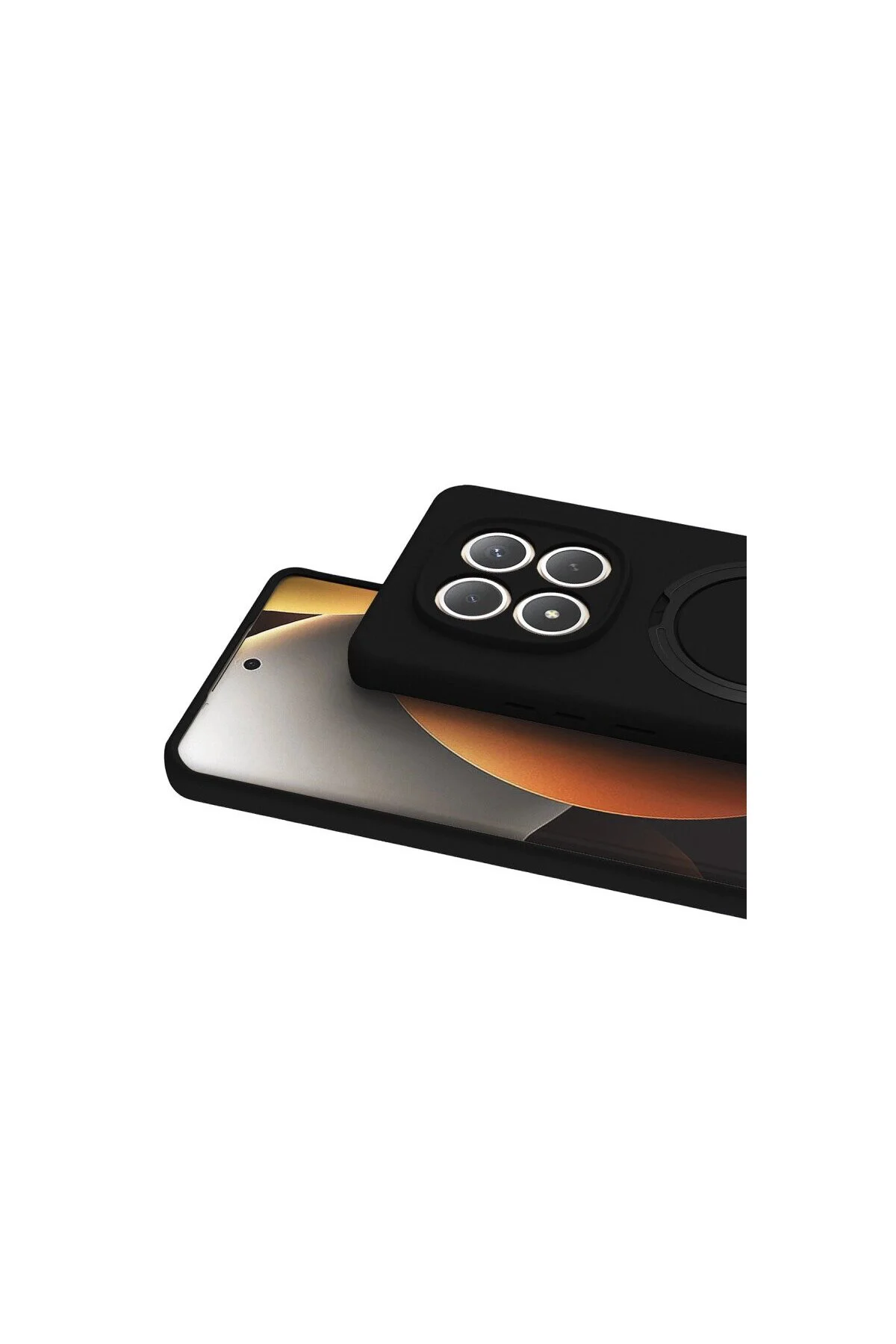 Xiaomi Redmi Note 15 Pro 5g Regal Magsafe Standlı Kapak - Siyah Xiaomi Redmi Note 15 Pro 5g Regal Magsafe Standlı Kapak - Siyah