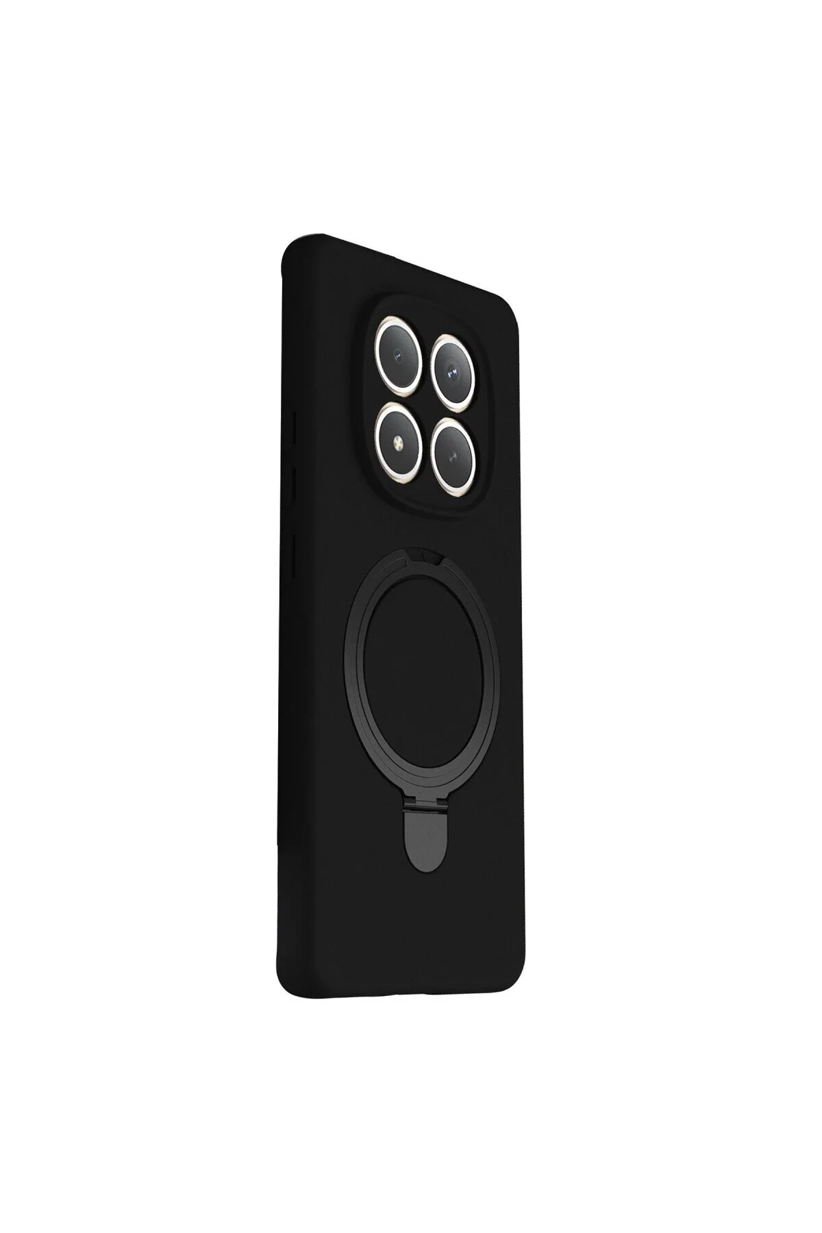Xiaomi Redmi Note 15 Pro 5g Regal Magsafe Standlı Kapak - Siyah Xiaomi Redmi Note 15 Pro 5g Regal Magsafe Standlı Kapak - Siyah