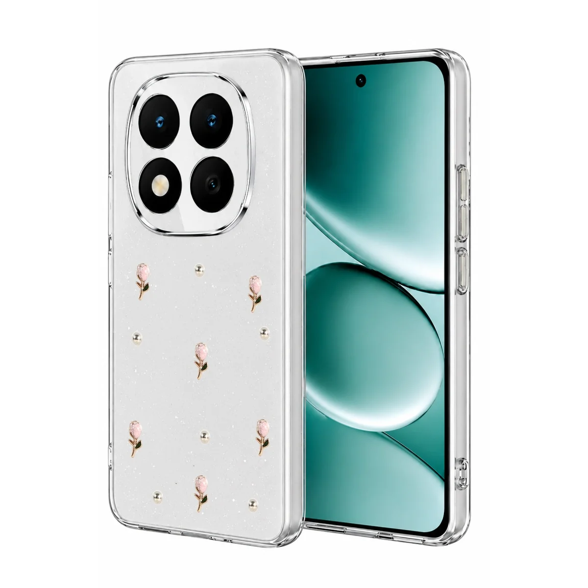 Xiaomi Redmi Note 15 Pro 5g Fiyonk Desenli Kapak - Desen 6 Xiaomi Redmi Note 15 Pro 5g Fiyonk Desenli Kapak - Desen 6