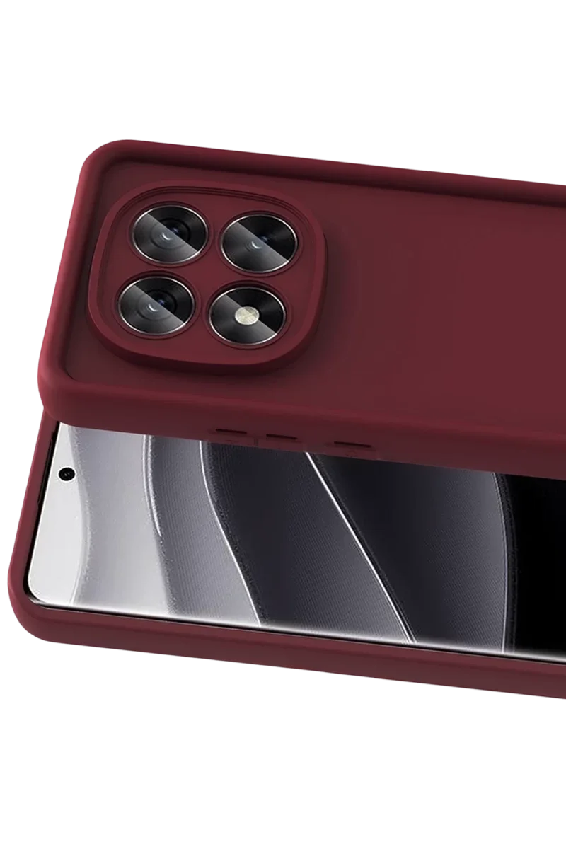 Xiaomi Redmi Note 15 Pro 5G Viera Silikon - Bordo