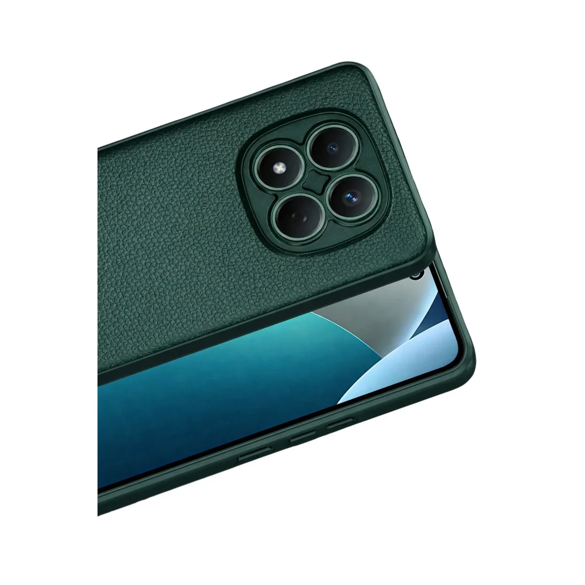 Xiaomi Redmi Note 15 Pro Plus 5g Thermax Silikon Kılıf - Koyu Yeşil Xiaomi Redmi Note 15 Pro Plus 5g Thermax Silikon Kılıf - Koyu Yeşil