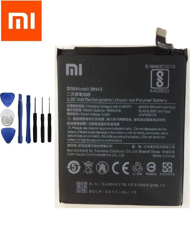 Xiaomi Redmi Note 4X Pil Batarya BN43 ve Tamir Seti Fiyatı, Yorumları ve Özellikleri