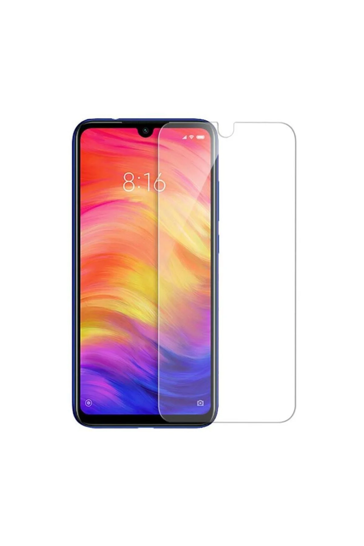 Xiaomi Redmi Note 7 Ekran Koruyucu 9h Sert Temperli Kırılmaz Cam Koruma Şeffaf