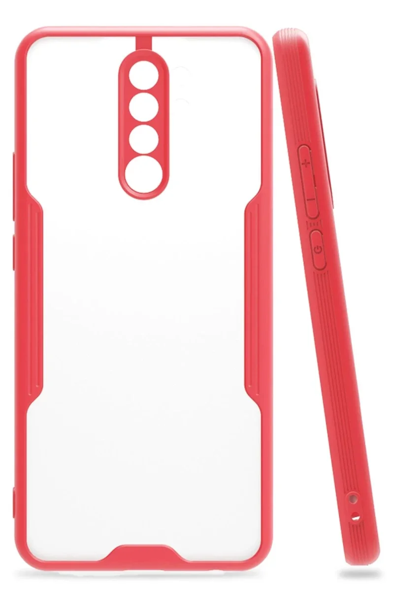 Xiaomi Redmi Note 8 Pro Kılıf Platin Silikon - Pembe Xiaomi Redmi Note 8 Pro Kılıf Platin Silikon - Pembe