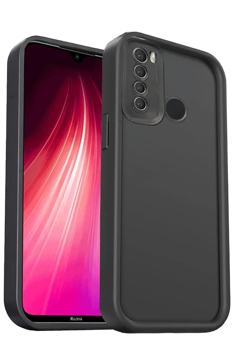Xiaomi Redmi Note 8 Kılıf Viera Silikon - Siyah Xiaomi Redmi Note 8 Kılıf Viera Silikon - Siyah