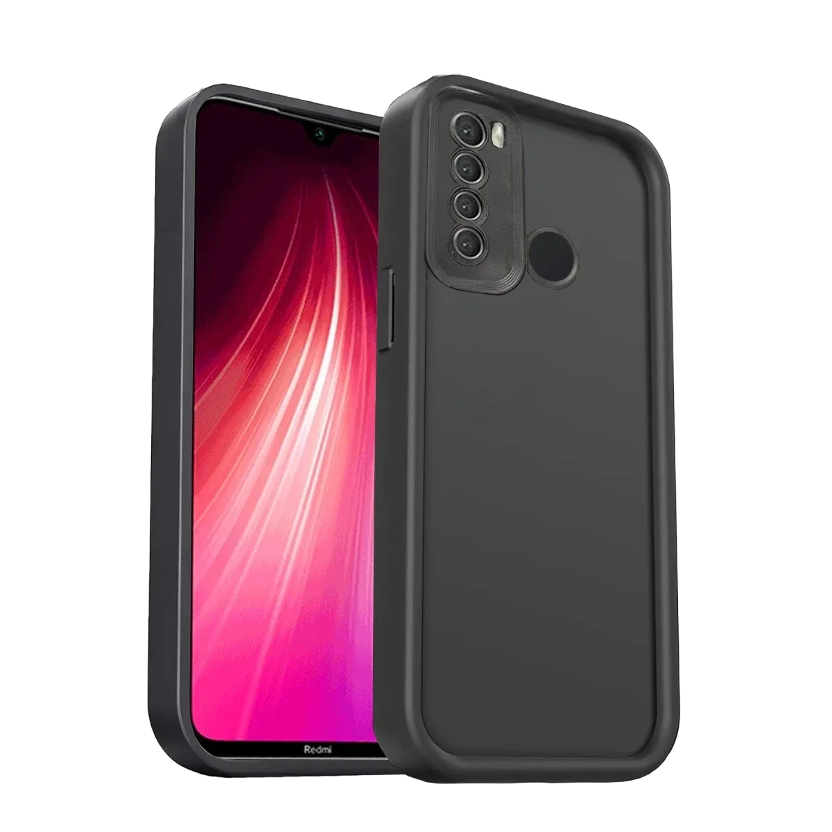 Xiaomi Redmi Note 8 Kılıf Viera Silikon - Siyah Xiaomi Redmi Note 8 Kılıf Viera Silikon - Siyah
