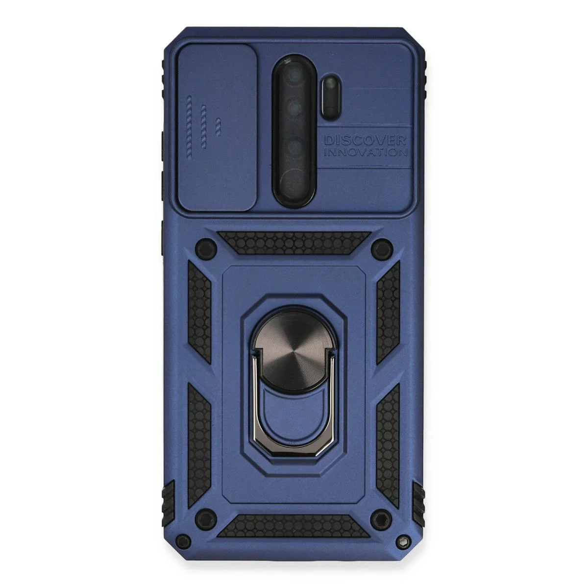 Xiaomi Redmi Note 8 Pro ile Uyumlu Lens Yüzüklü Silikon Kılıf - Lacivert Fiyatı, Yorumları ve Özellikleri
