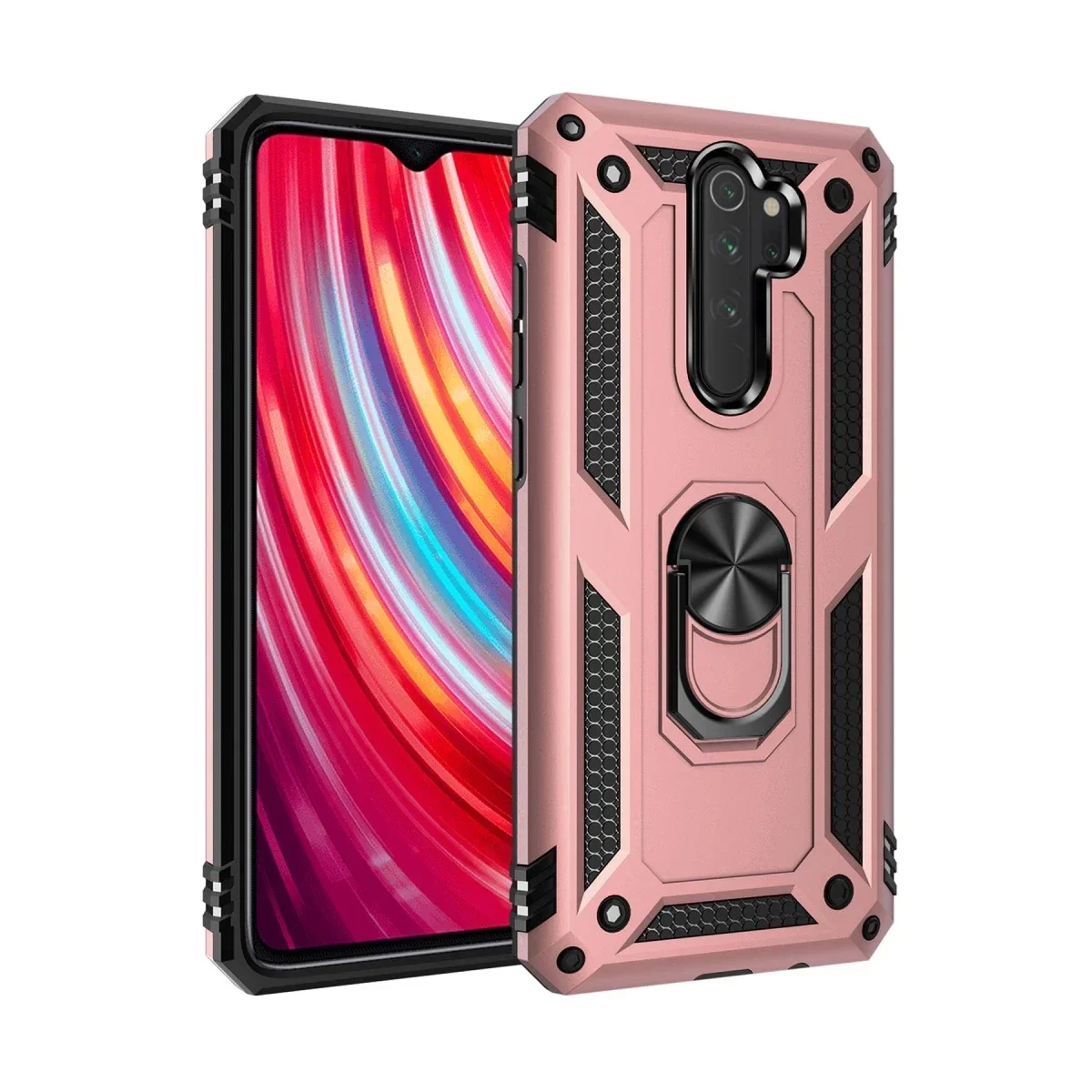 Xiaomi Redmi Note 8 Pro Kılıf Sofya Yüzüklü Silikon Kapak - Rose Fiyatı, Yorumları ve Özellikleri