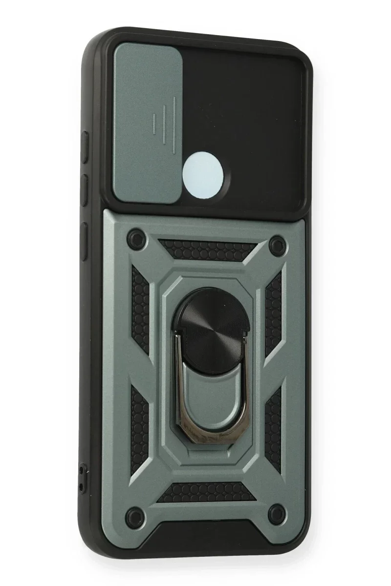 Xiaomi Redmi Note 8 Kılıf Pars Lens Yüzüklü Silikon - Yeşil Xiaomi Redmi Note 8 Kılıf Pars Lens Yüzüklü Silikon - Yeşil
