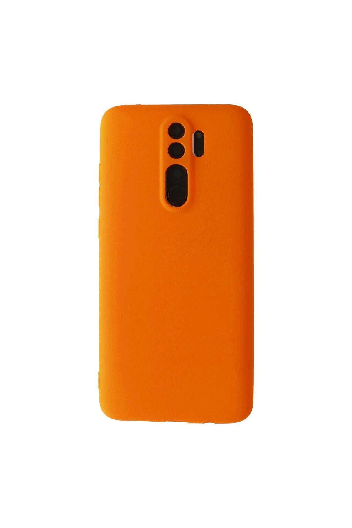 Xiaomi Redmi Note 8 Pro Kılıf First Silikon - Turuncu Xiaomi Redmi Note 8 Pro Kılıf First Silikon - Turuncu